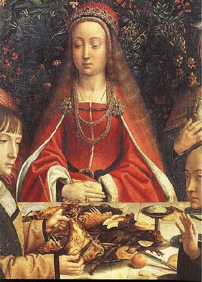 Gerard David The Marriage at Cana oil painting picture